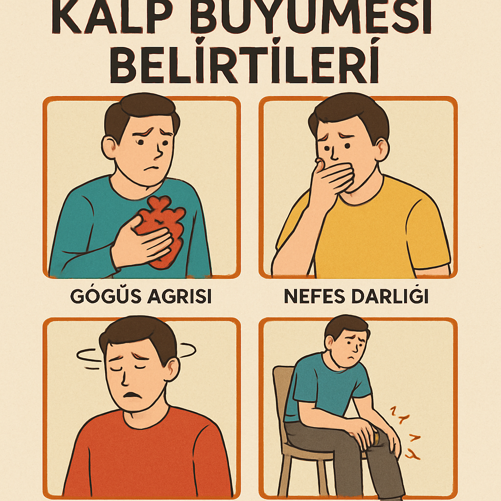 Kalp büyümesi belirtileri