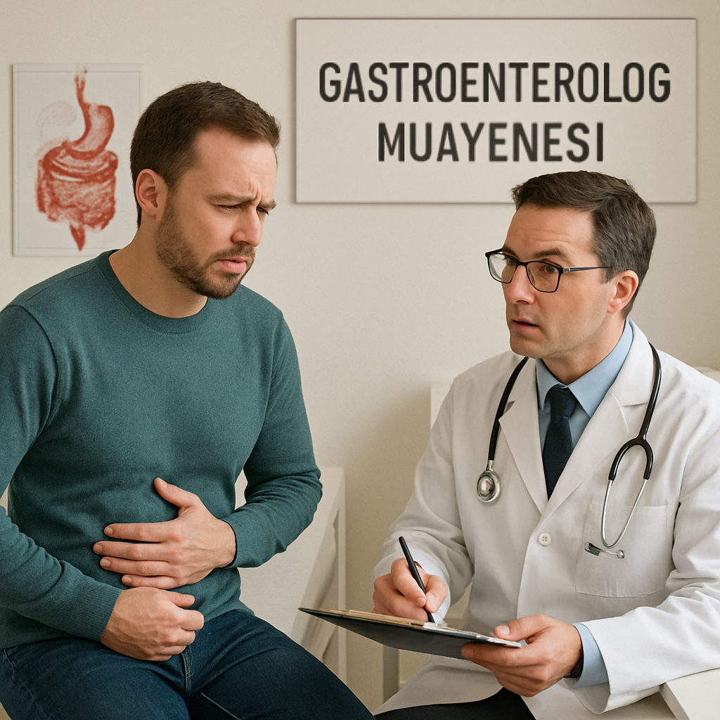 Gastroenterolog muayenesi