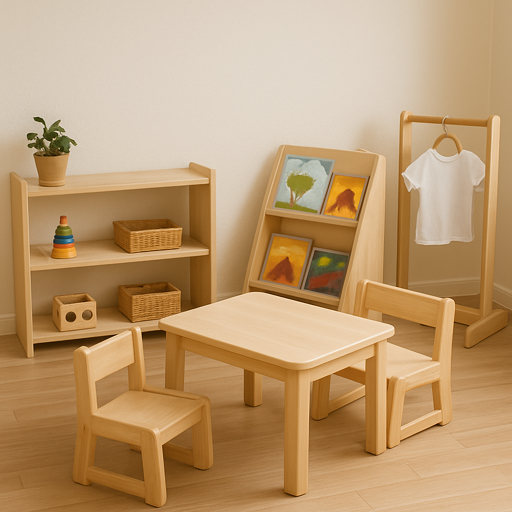 Child-centered Montessori furniture