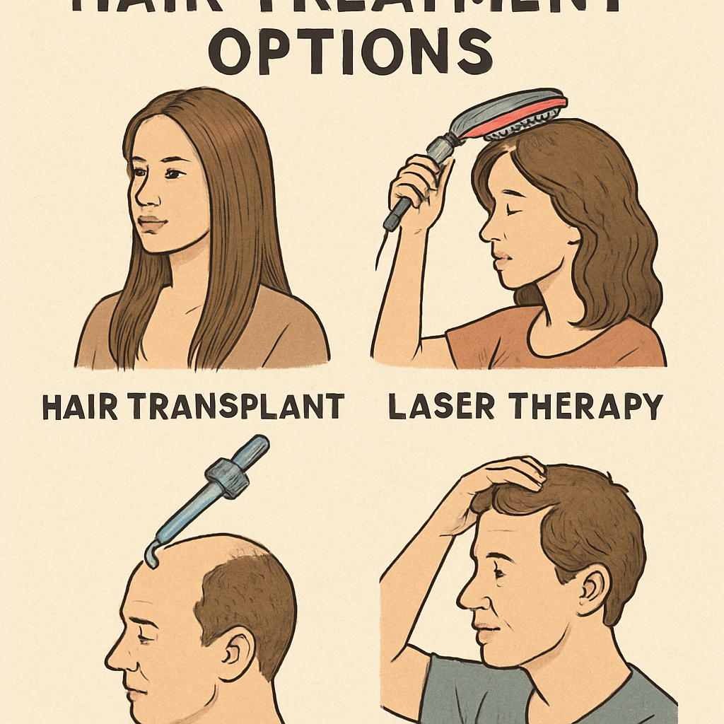 Hair treatment options