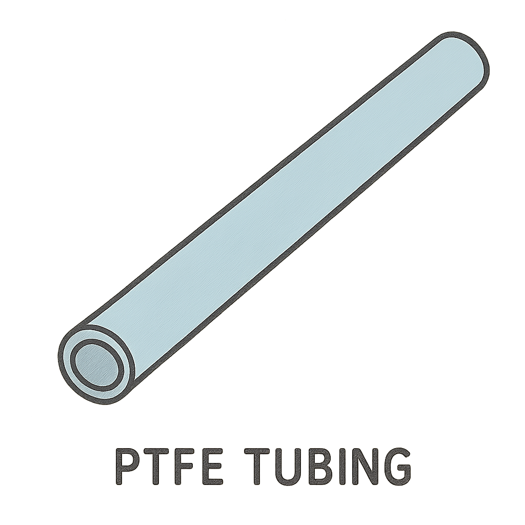 PTFE tubing illustration