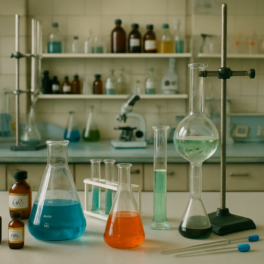 Chemical laboratory setting