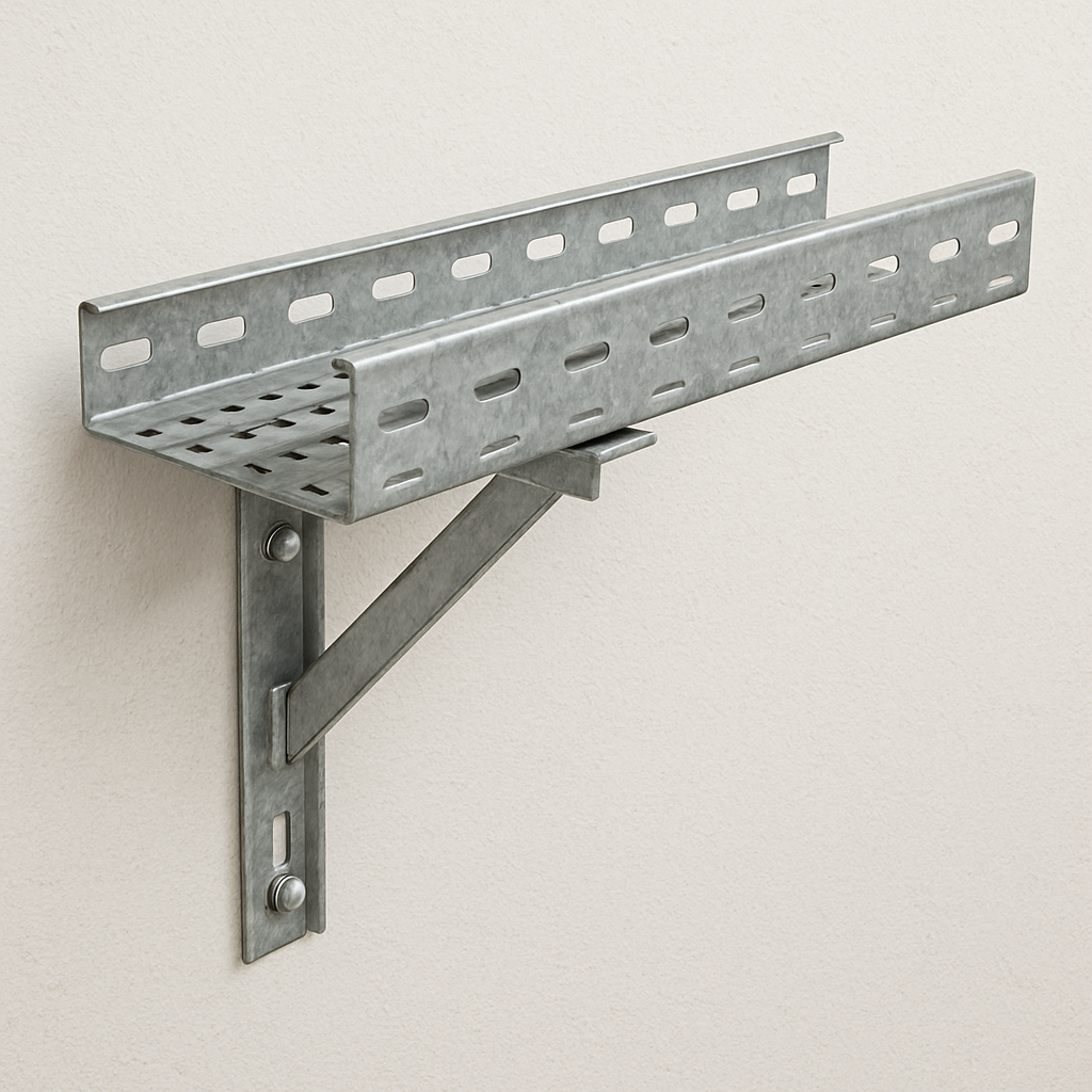 Wall-Mounted Cable Tray Support