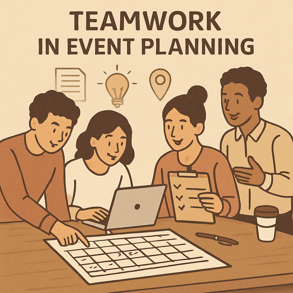 Teamwork in event planning