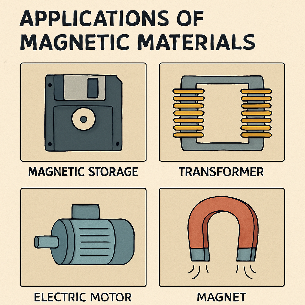 Applications of magnetic materials