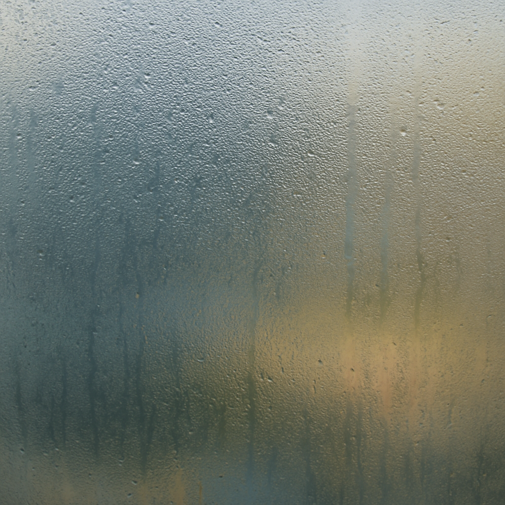Condensation sur une fenêtre