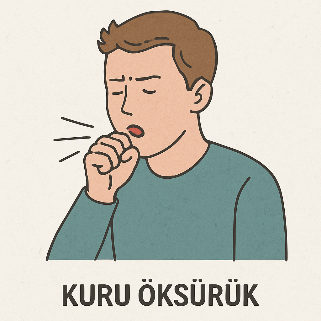 kuru öksürük görseli