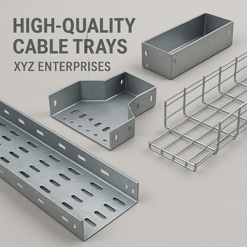 High-quality cable trays from XYZ Enterprises