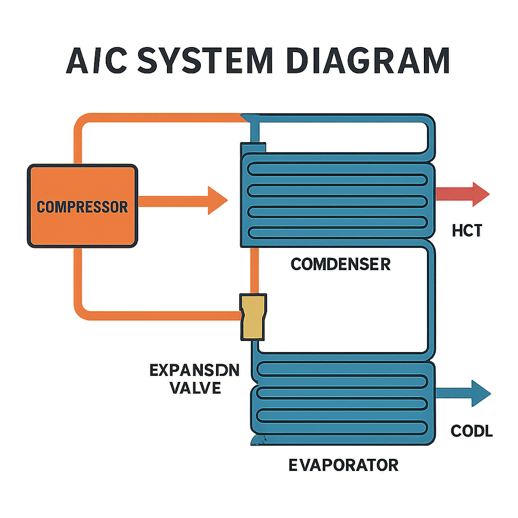 AC system diagram