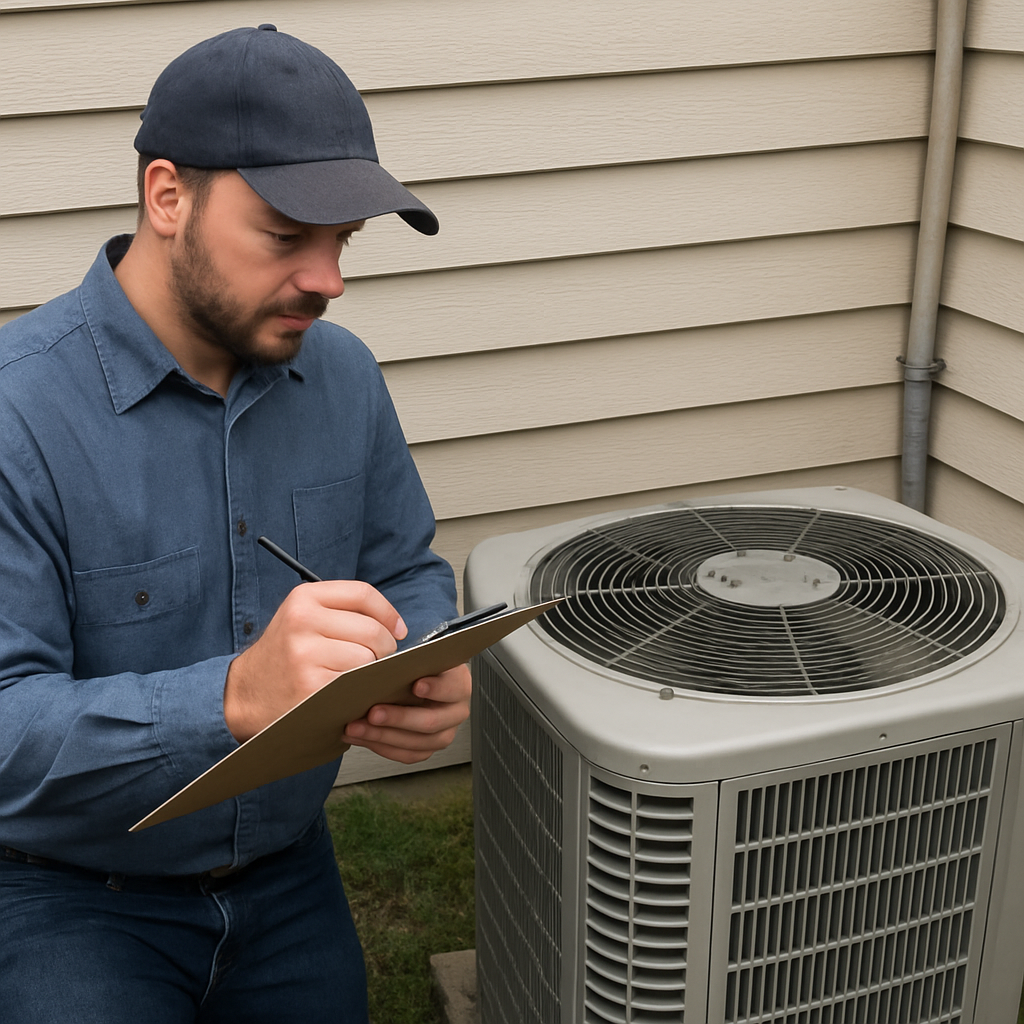 Outdoor AC unit inspection is a vital step in ensuring your AC unit’s longevity