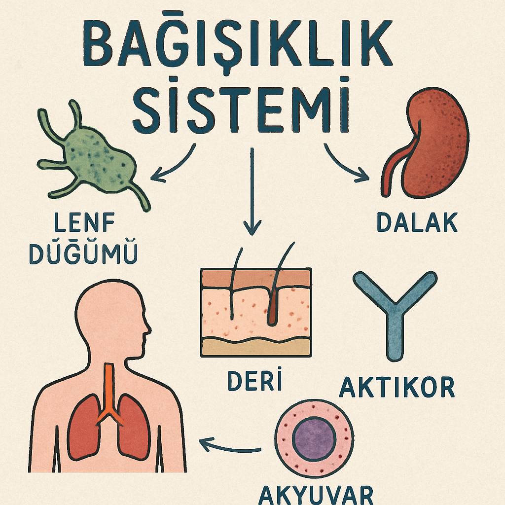 Bağışıklık sistemi şeması