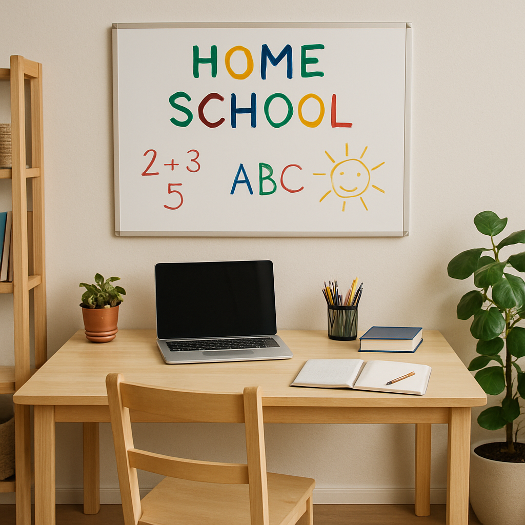 Home learning environment setup