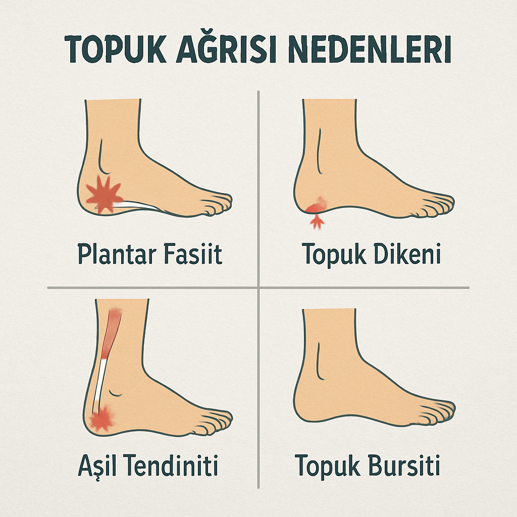 Topuk ağrısı nedenleri