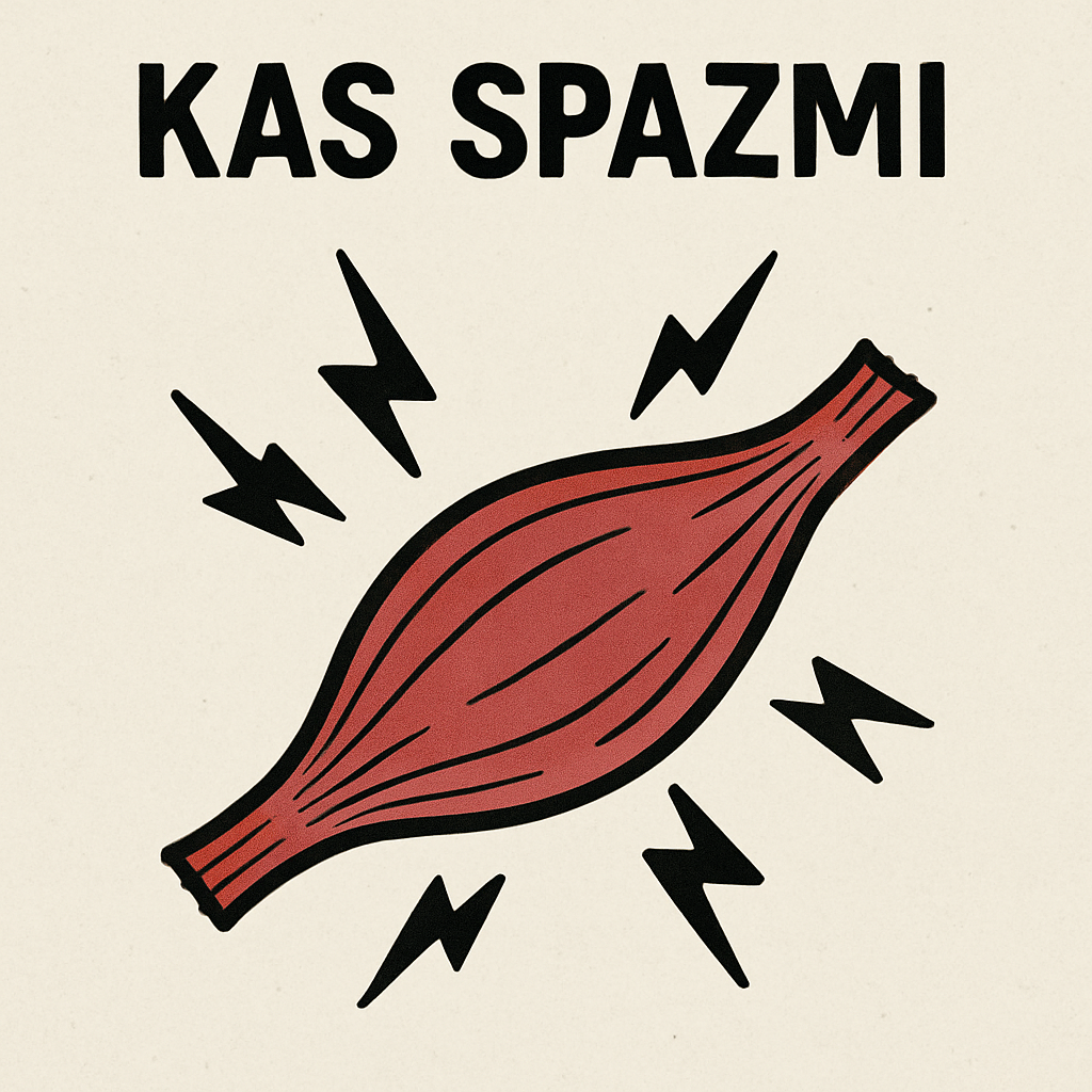 kas spazmı