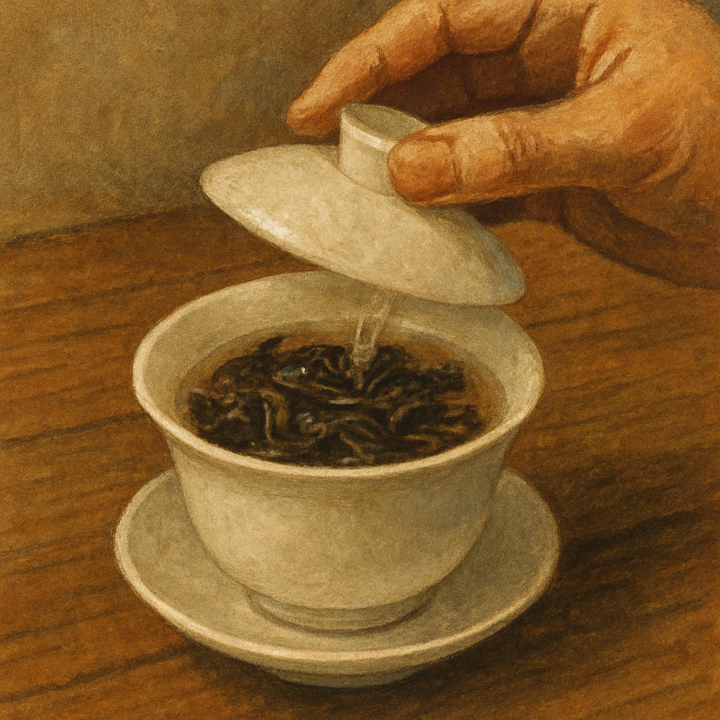 Gaiwan Tea Brewing