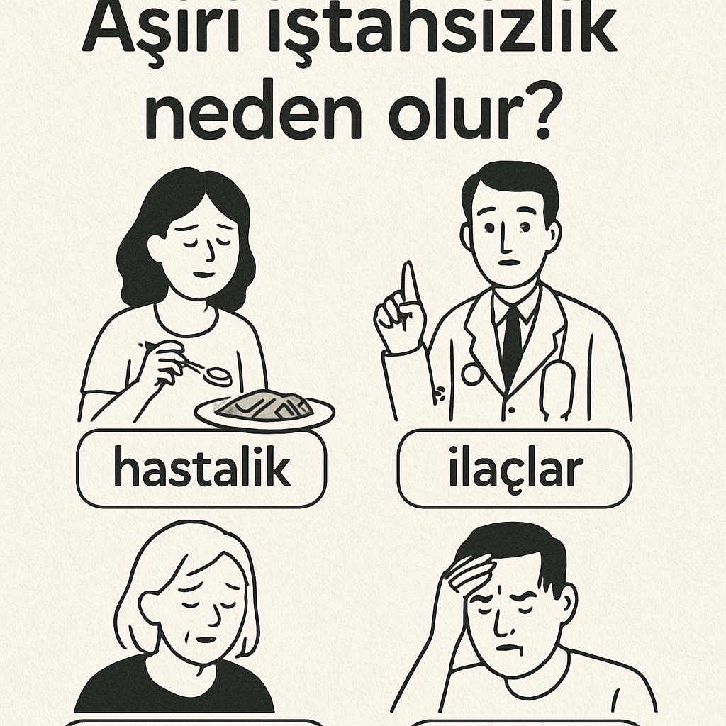 Aşırı iştahsızlık neden olur?