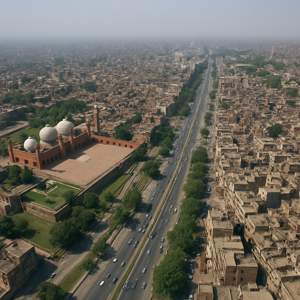 Lahore Aerial View