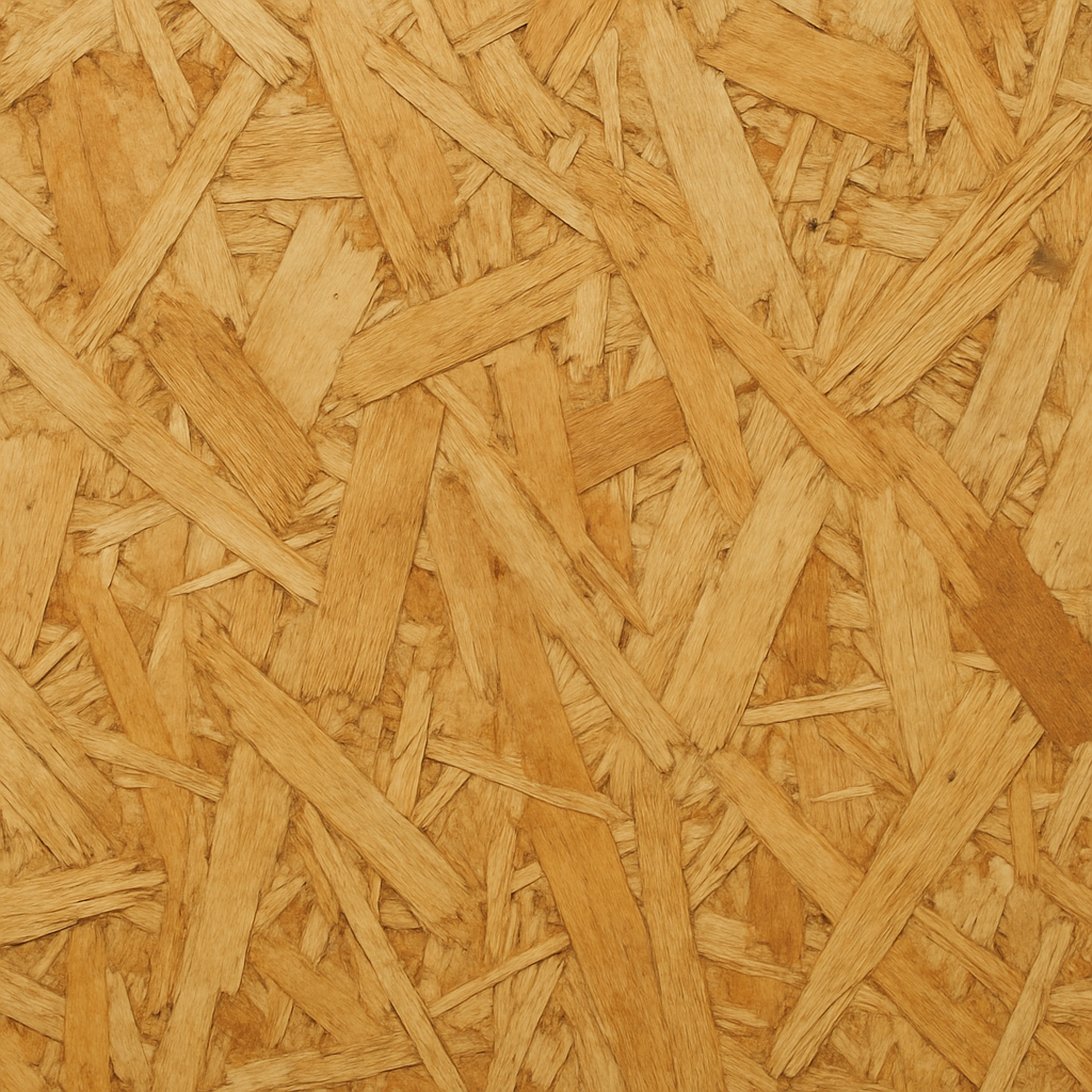 Oriented Strand Board Close-up