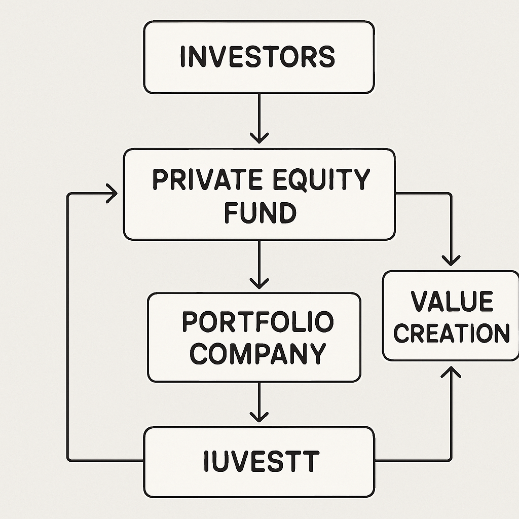 Flow of private equity investment