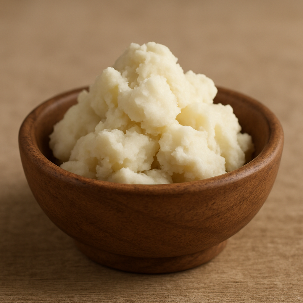 shea butter in a bowl
