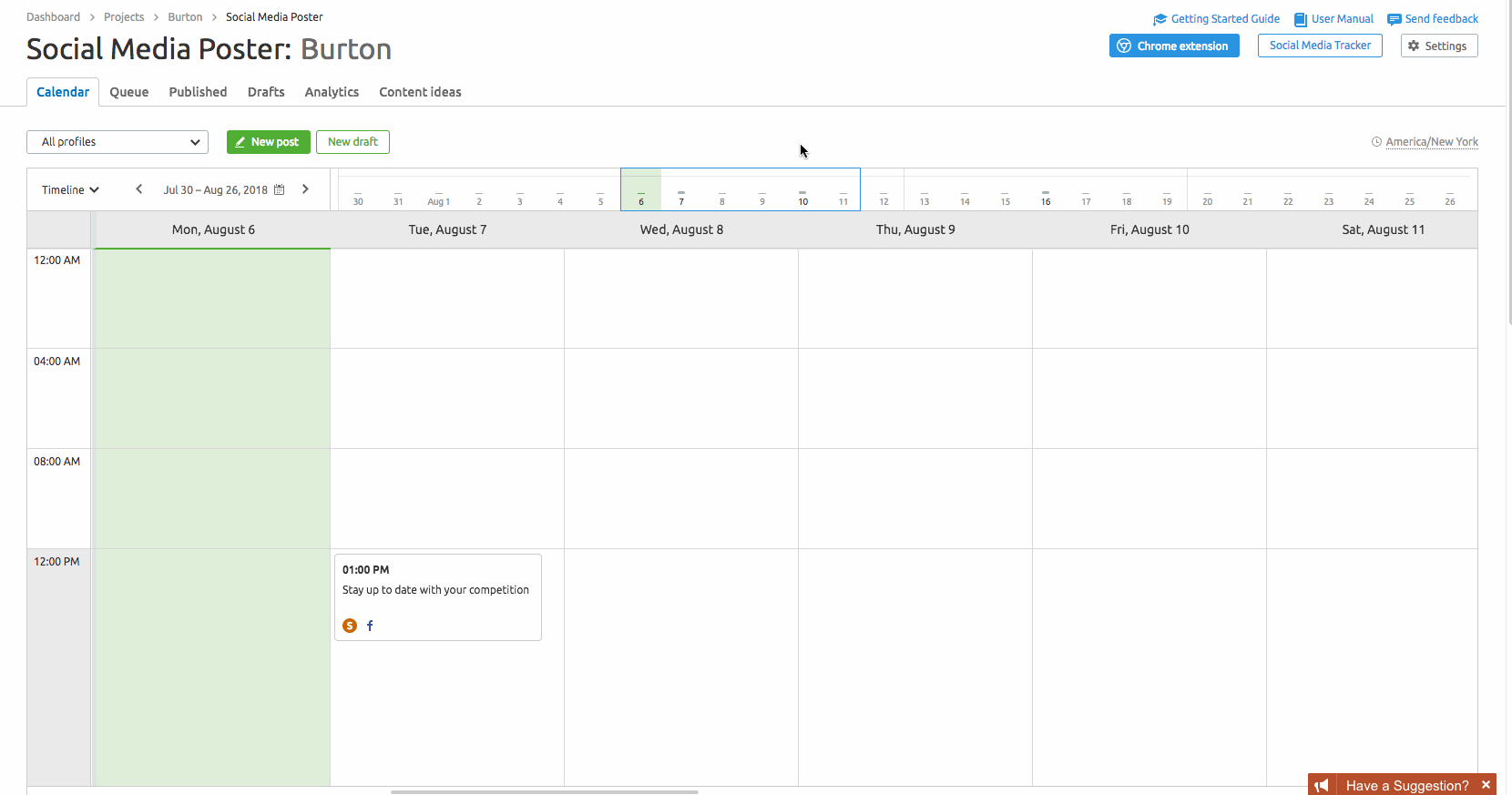 Planning Your Posts in an Interactive Calendar image 12