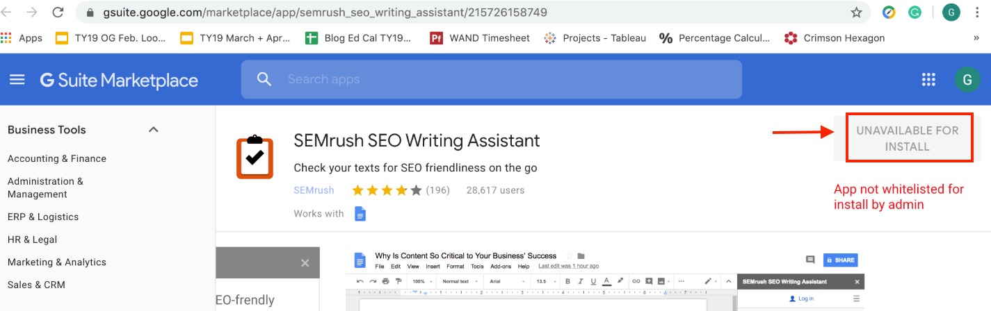 Troubleshooting SEO Writing Assistant image 5