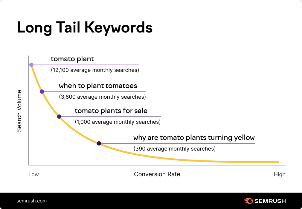 how to identify long tail keywords