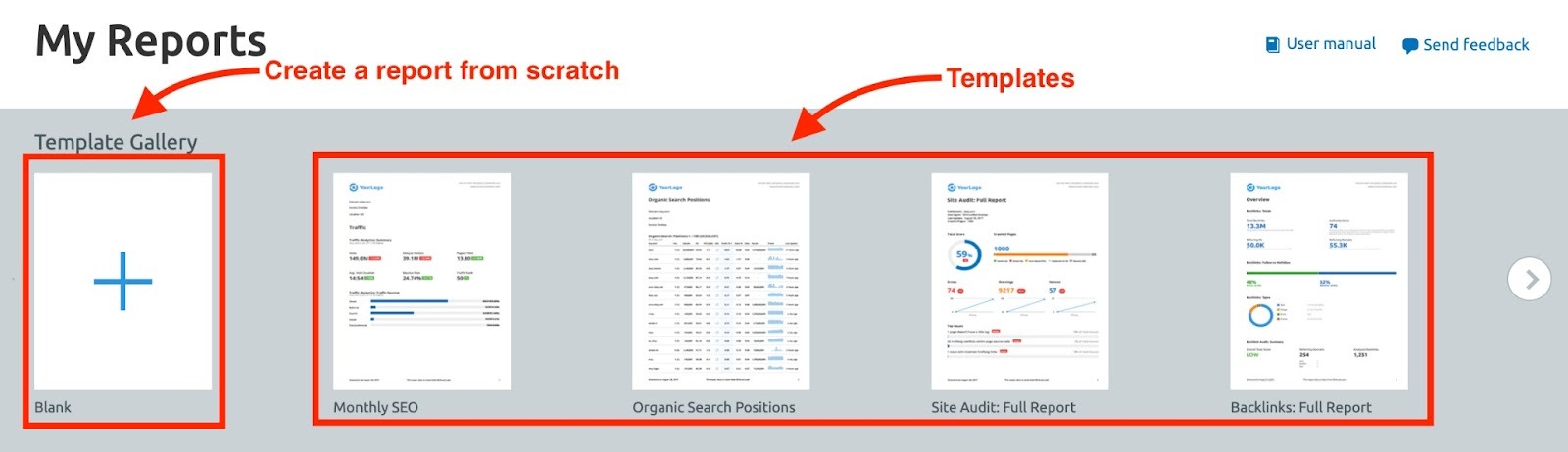 Building a Pitch in Semrush image 1