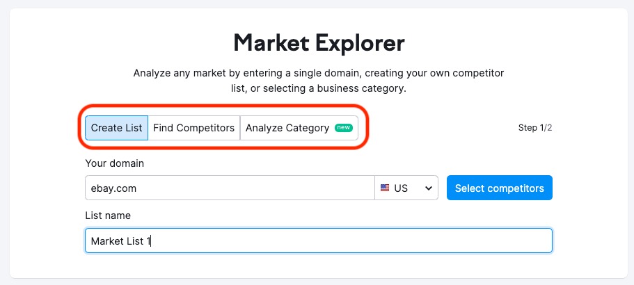Market Explorer Overview Report image 1