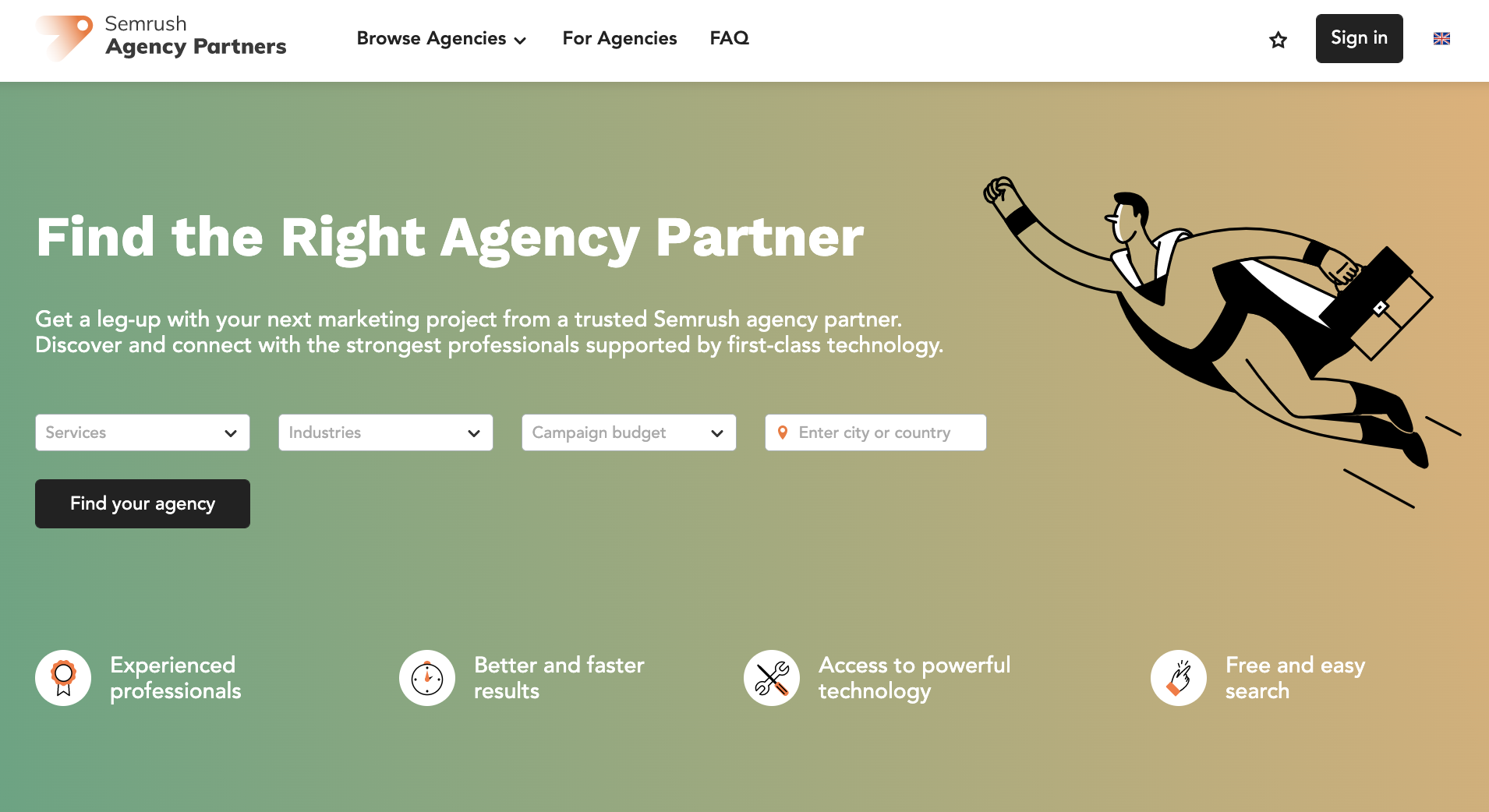 The Agency Partners platform