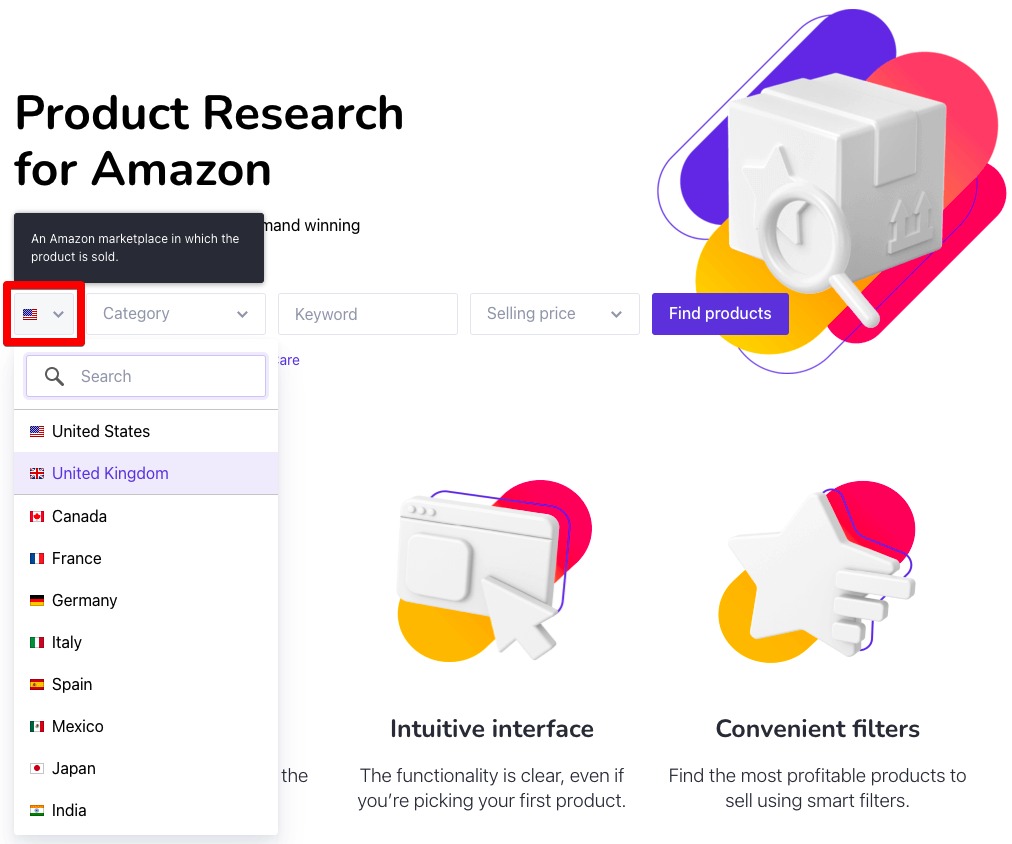 Product Research selecting your marketplace