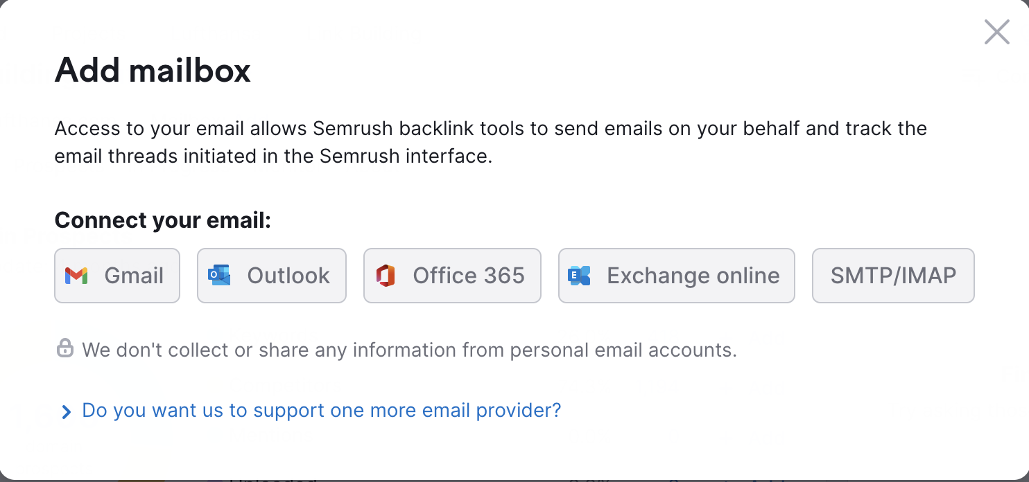 Link Building Email Outreach manual - Semrush Toolkits | Semrush