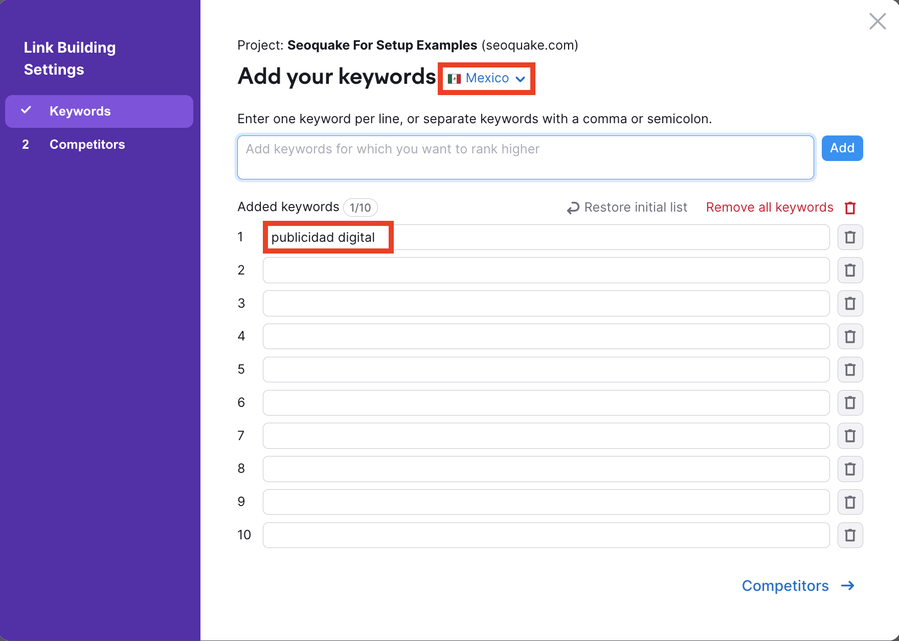 How to Set up a Project for an International Website image 10