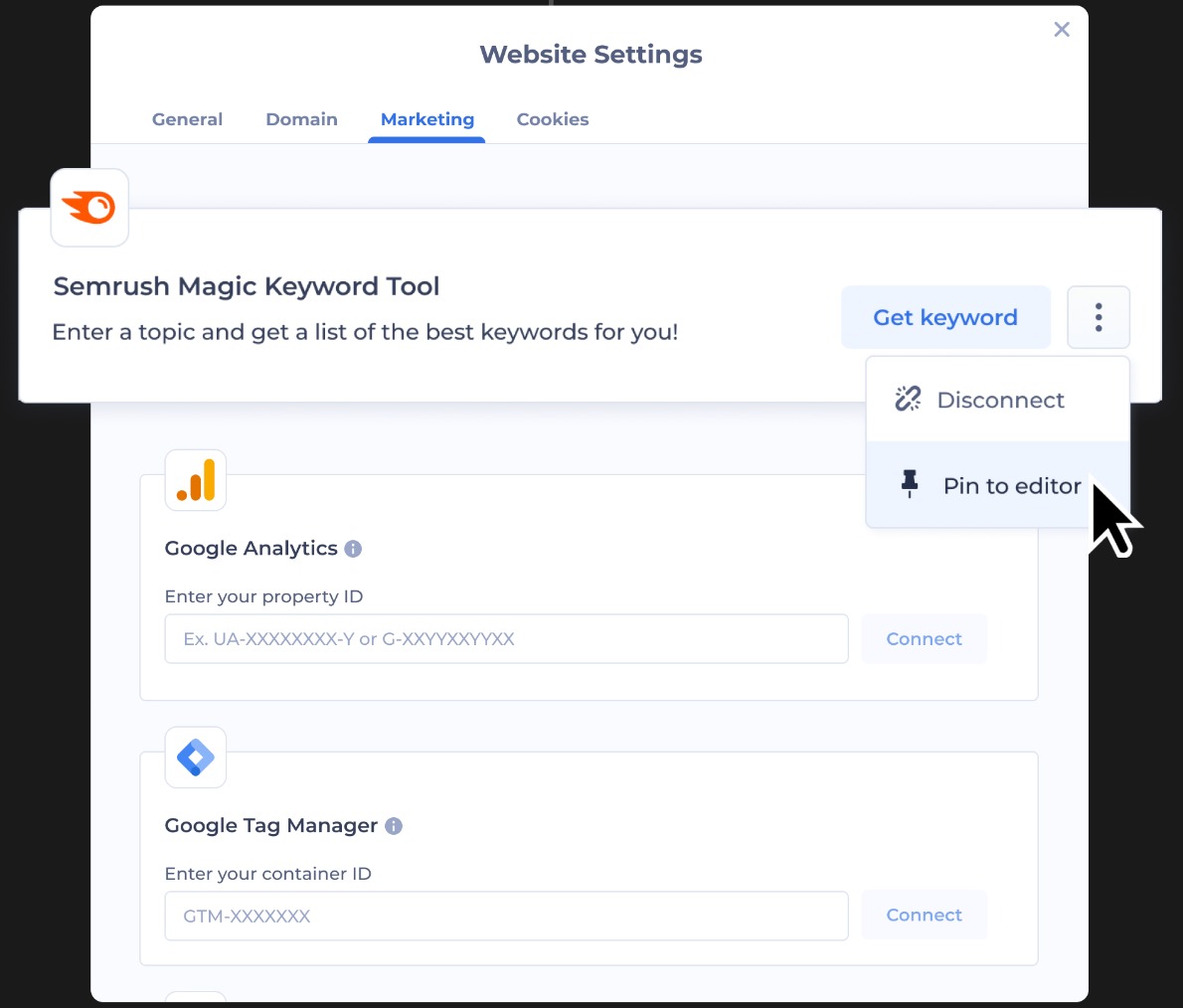 Google Sheets Connector by KB, Wix App Market