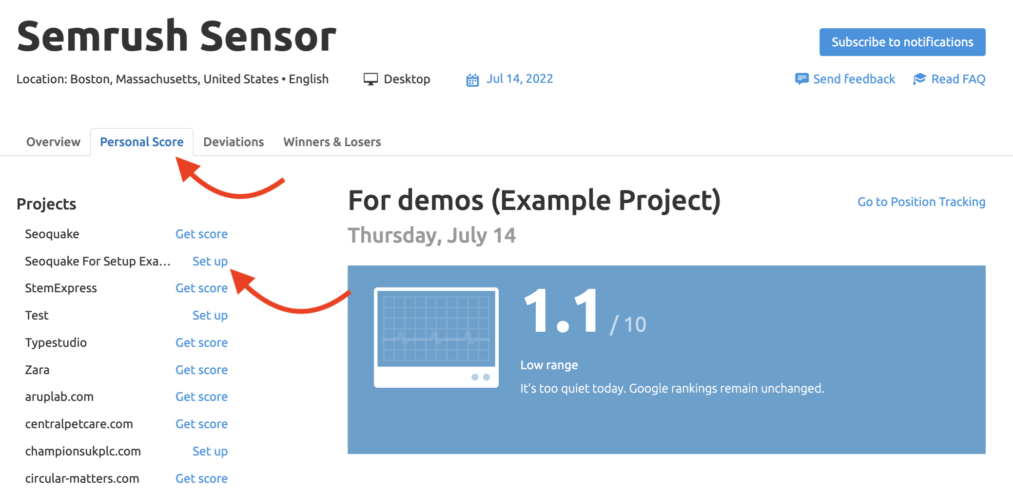 sensor