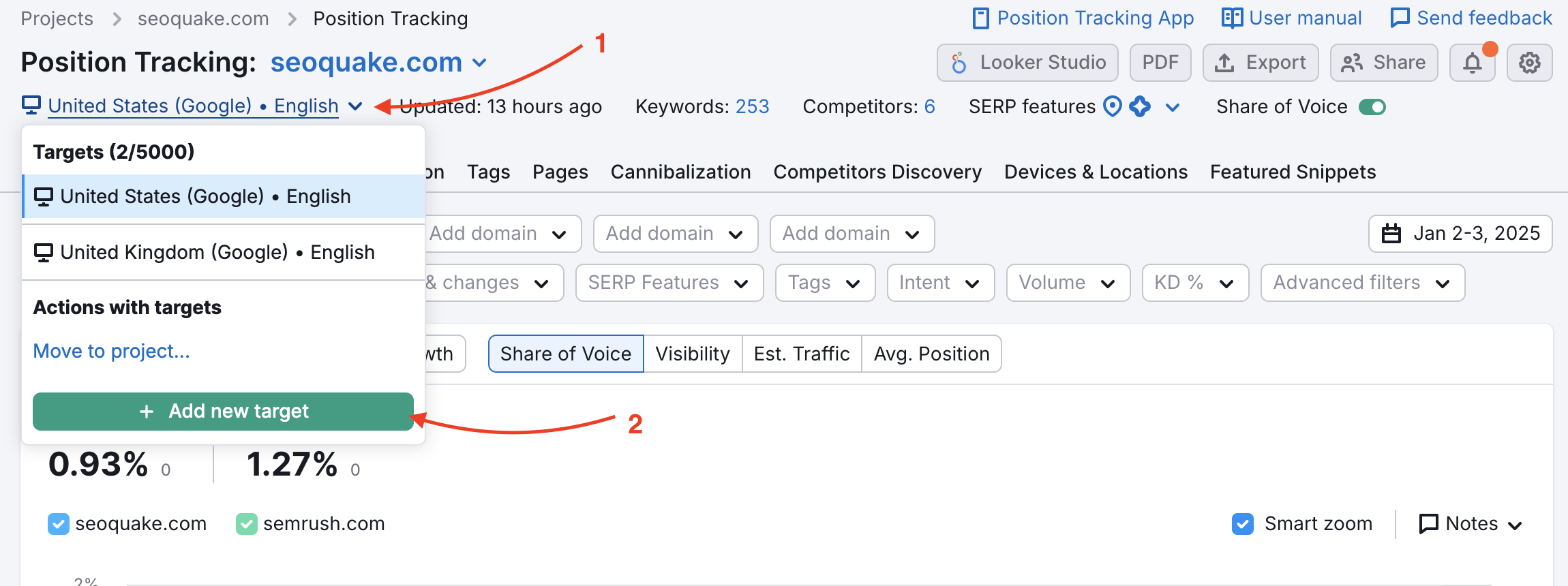 Come faccio a cambiare luogo e dispositivo in Tracking della posizione? image 4