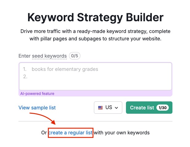 Keyword Strategy Builder image 22