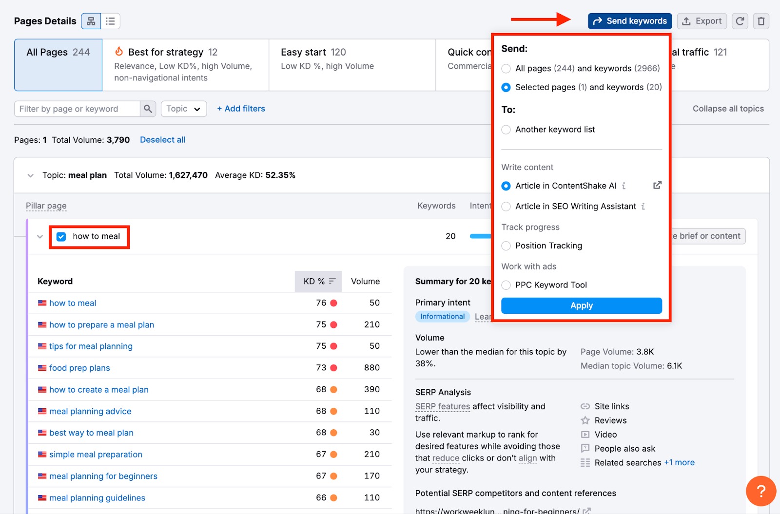 Keyword Strategy Builder image 29