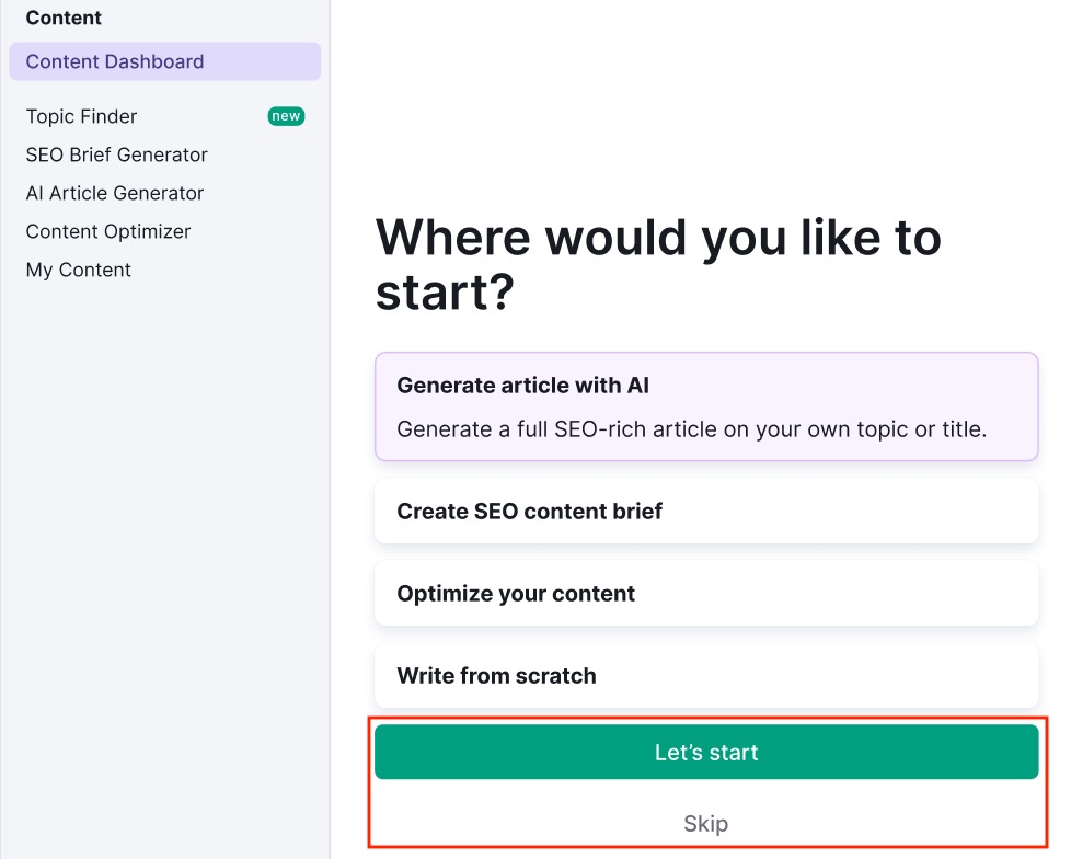 Getting Started with Content Toolkit image 2