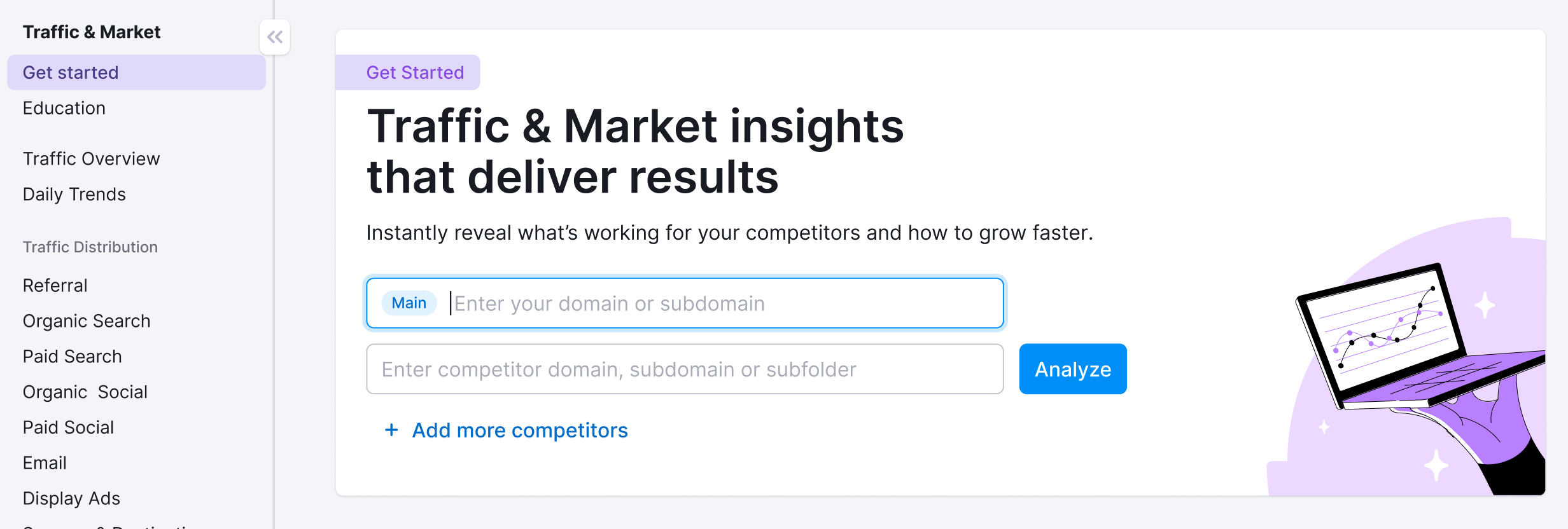 The Subfolders & Subdomains Dashboard image 1