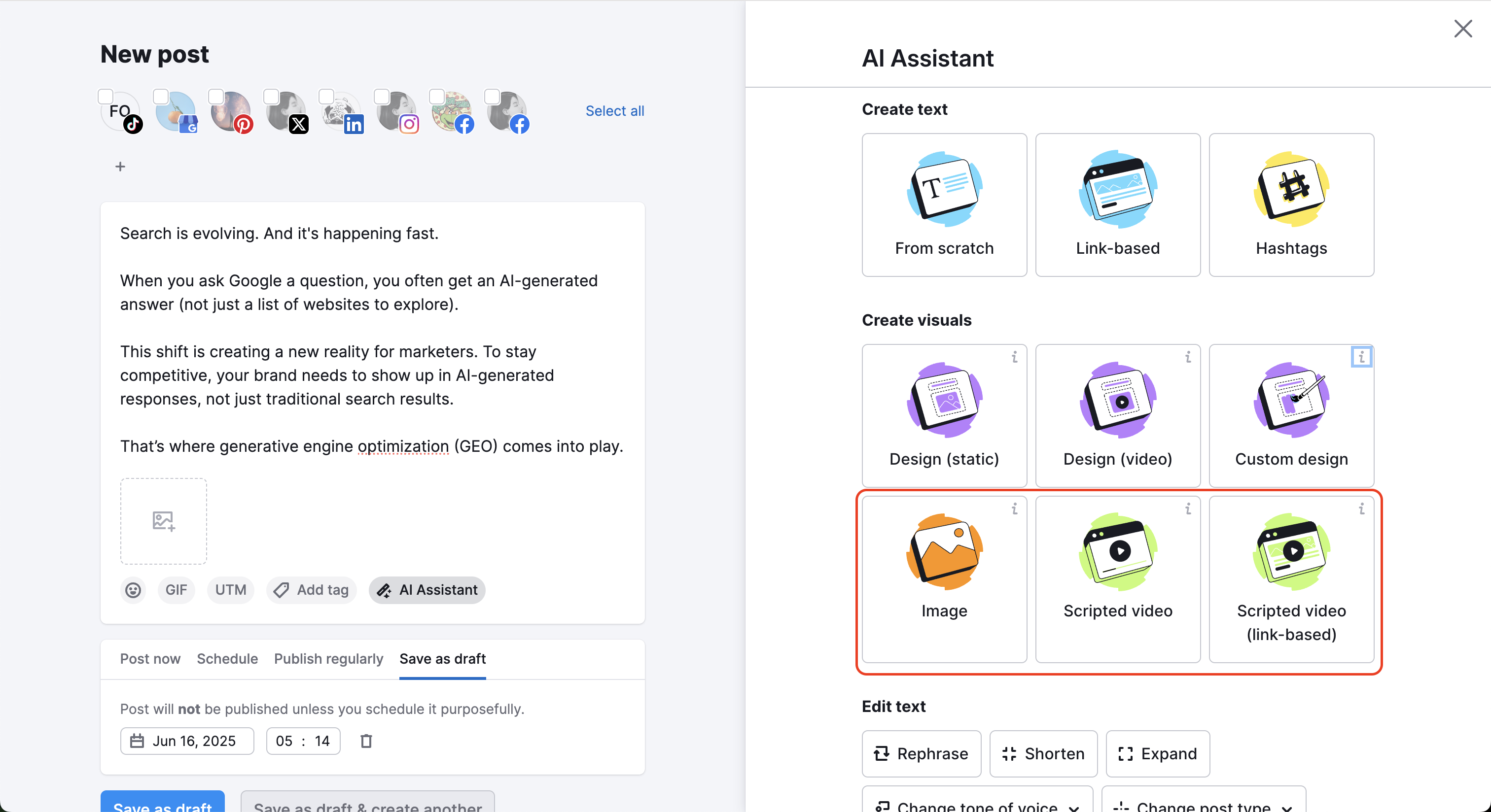 Managing Your Social Posts image 13