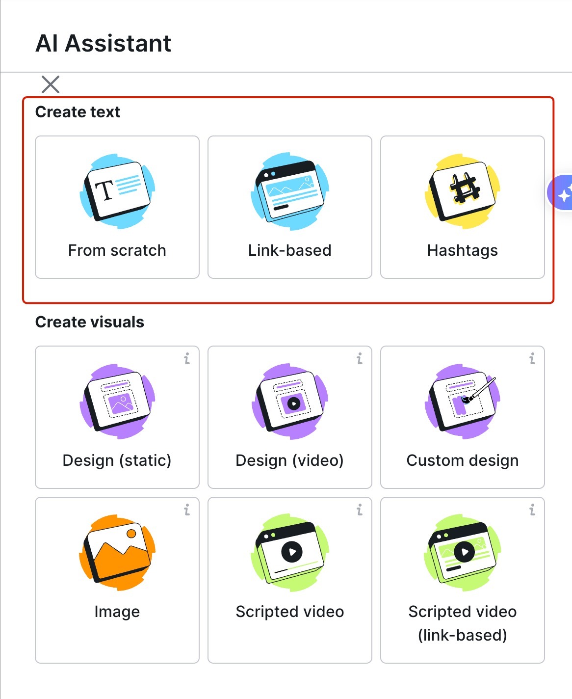 Generate multimedia content for social media image 14