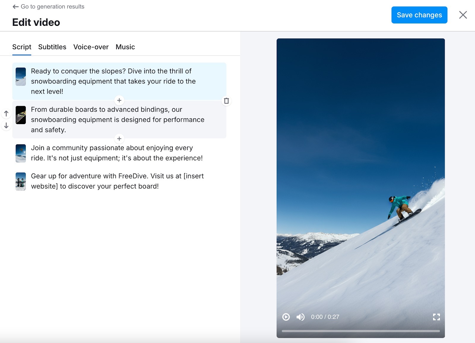 Generate multimedia content for social media image 42