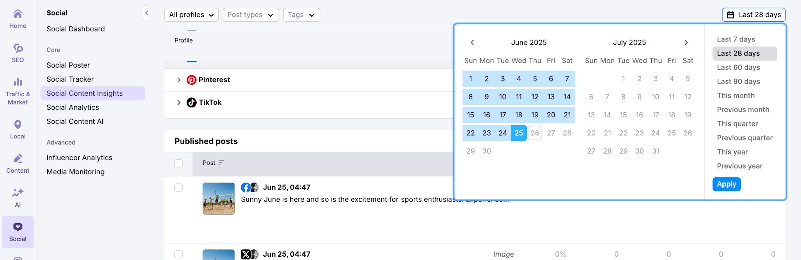 Social Content Insights image 3