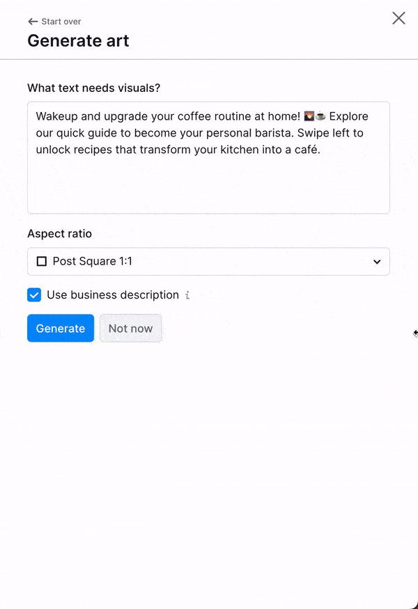 Generate multimedia content for social media image 31
