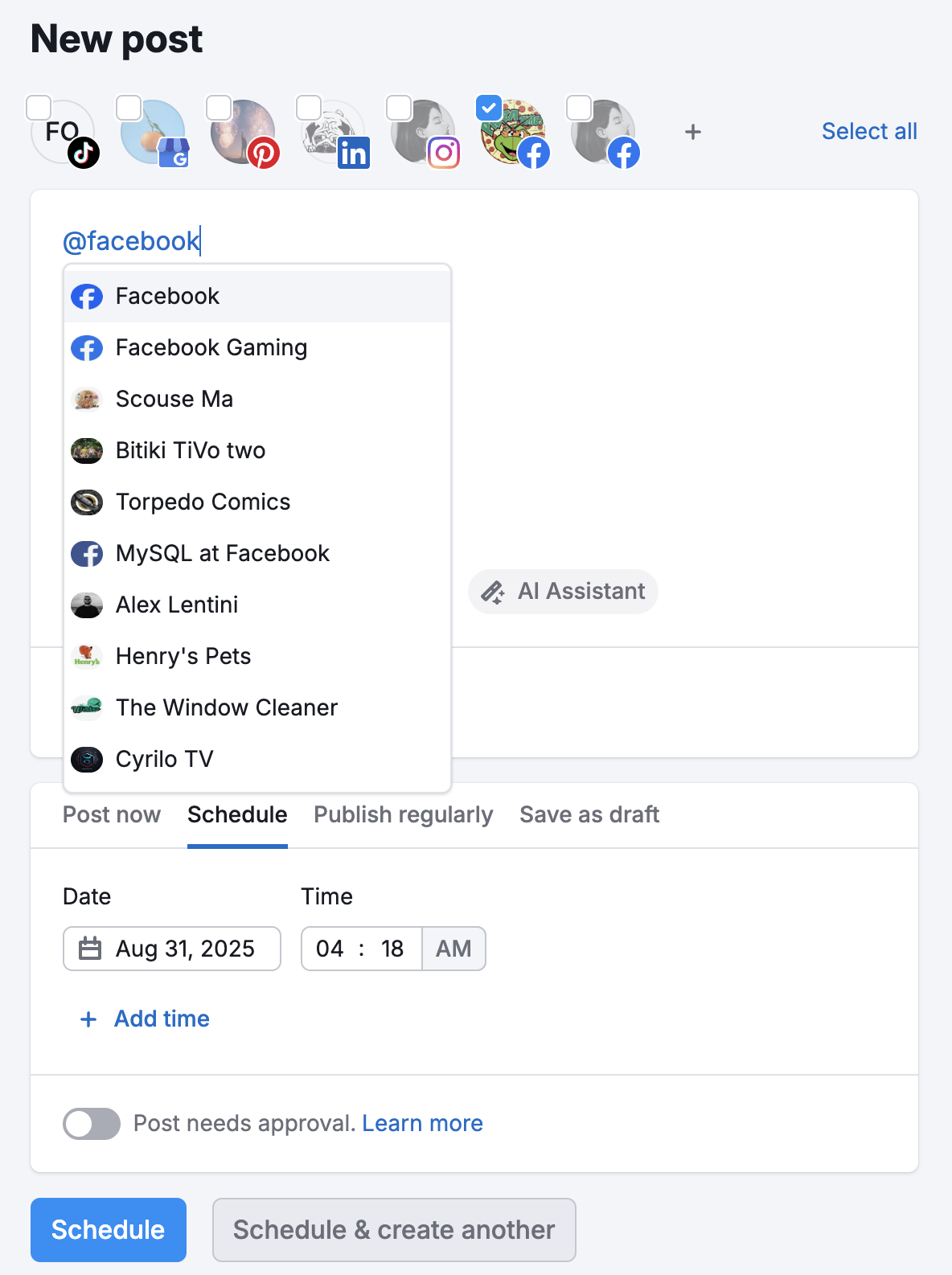 Y a-t-il des restrictions concernant les mentions sur Social Poster ? image 1