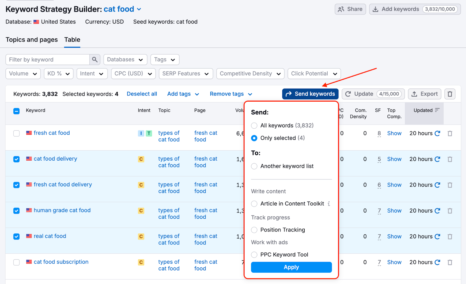 Keyword Strategy Builder image 20