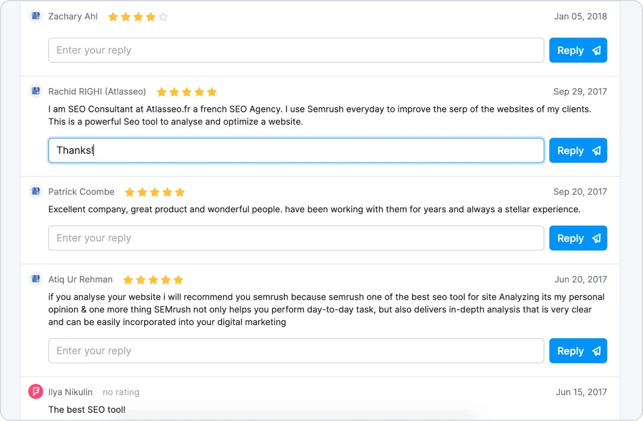 Leaving a brief, polite reply like this can actually generate reviews for your business