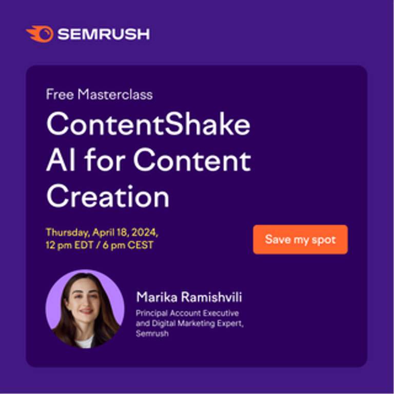 ContentShake Masterclass